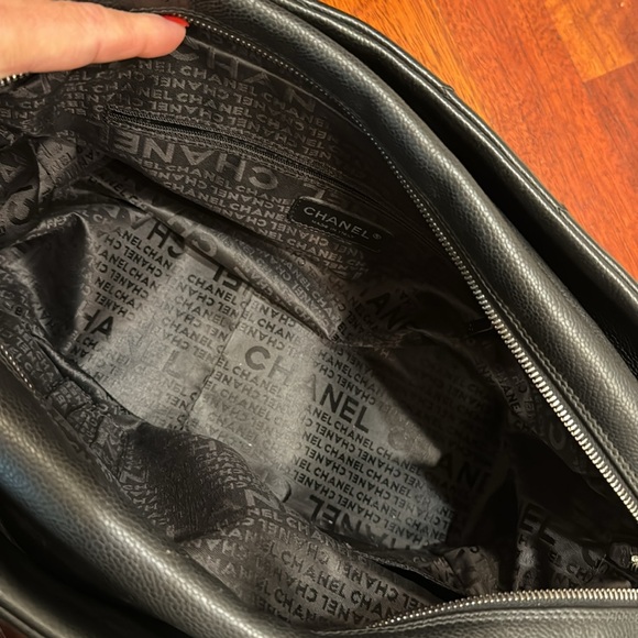 Chanel choco bar shoulder bag , black - Picture 12 of 15